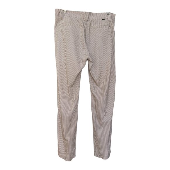 Oakley Pants 32Wx32L Stripe Turnpin Golf Stretch Lightweight Performance Logo - Picture 2 of 13